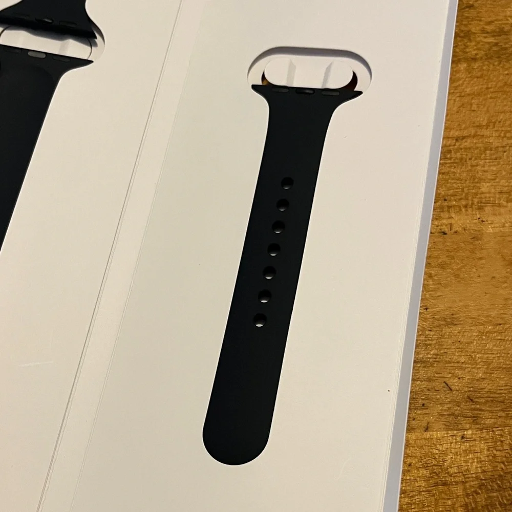 Unisex Apple Midnight Black/Blue Smartwatch Band (41MM)